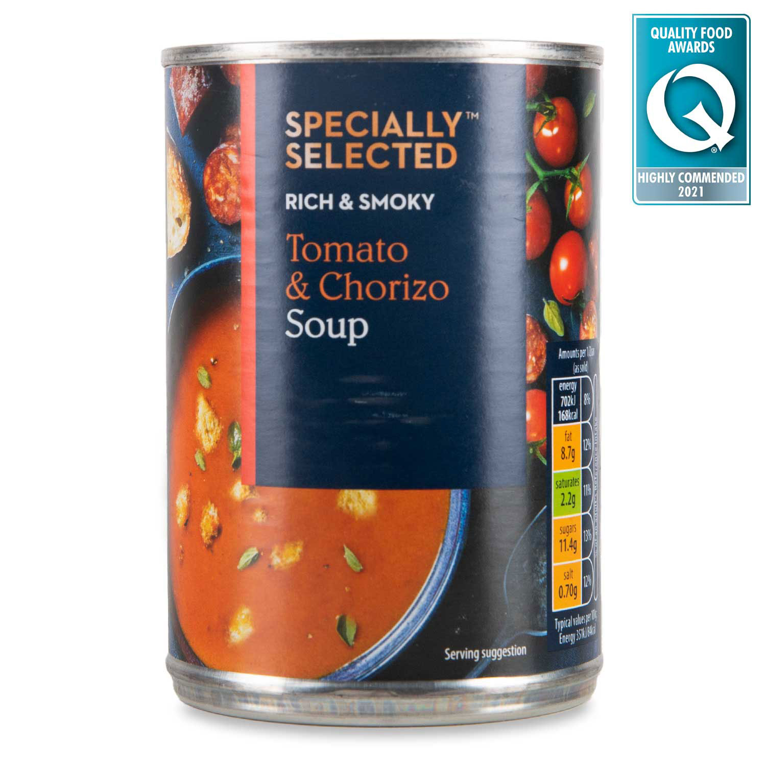 Specially Selected Tomato & Chorizo Soup 400g